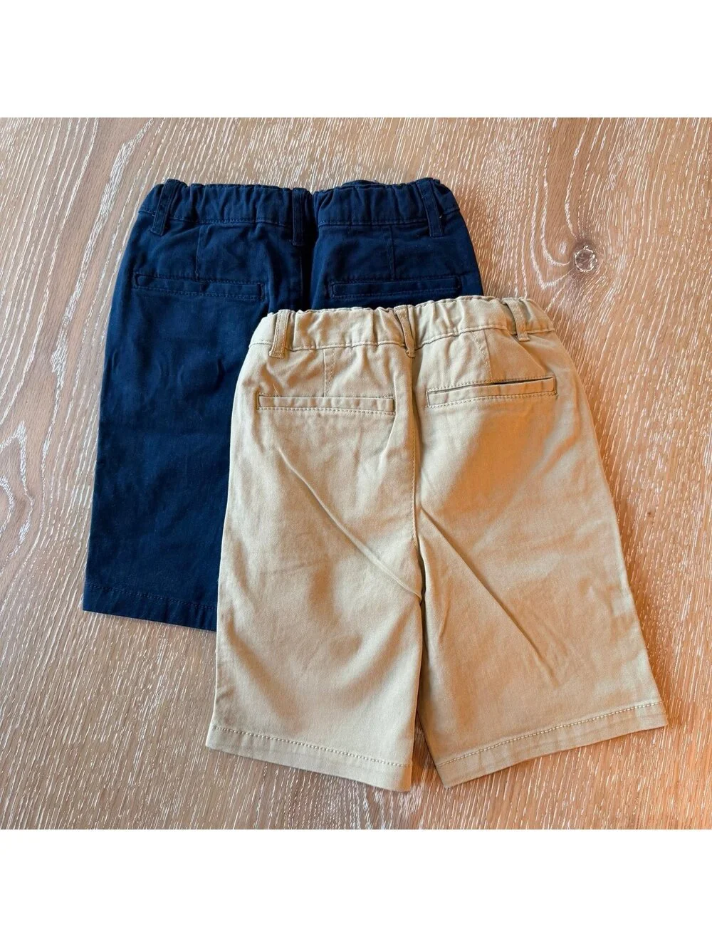 The Children’s Place Navy Blue and Khaki Shorts Bundle 5T